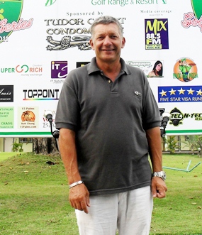 Friday’s winner Alan Pilkington.